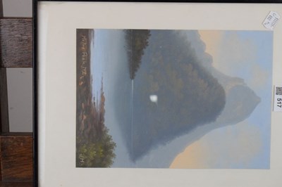 Lot 517 - John Macintosh Madden - four landscapes
