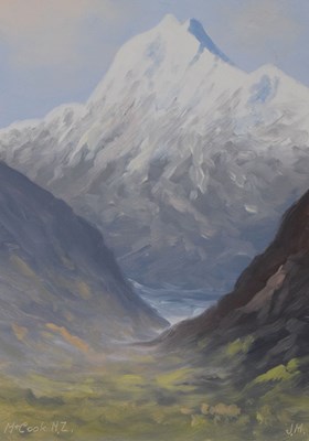 Lot 517 - John Macintosh Madden - four landscapes