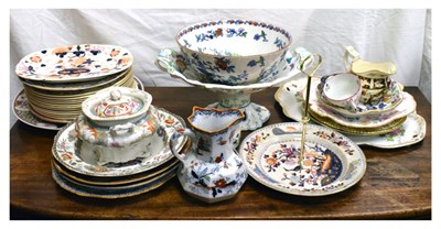 Lot 355 - Quantity of ironstone ceramics etc