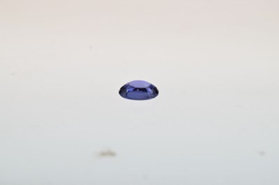 Lot 78 - An unmounted colour change sapphire