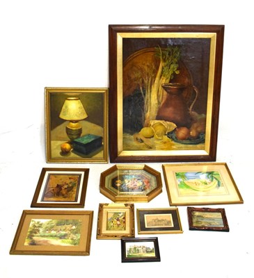 Lot 609 - Quantity of framed pictures etc