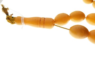 Lot 57 - Amber worry beads