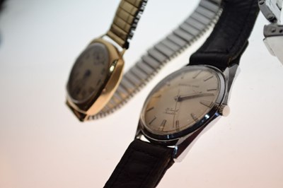 Lot 128 - Gentleman's 9ct gold cased Summit wristwatch, Everite King and vintage wristwatch
