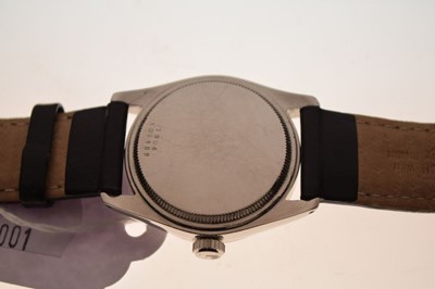 Lot 122 - Tudor - Gentleman's Oyster stainless steel manual-wind wristwatch