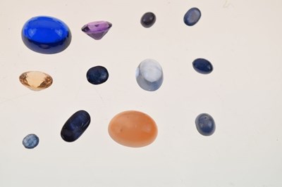 Lot 79 - A collection of assorted loose gemstones