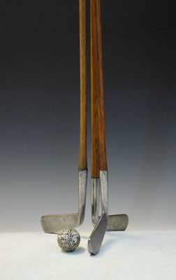 Lot 285 - Three early 20th Century golf clubs