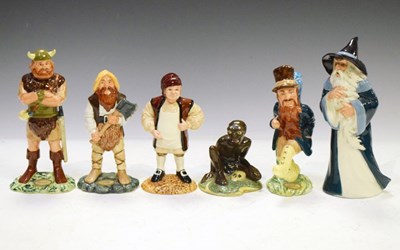 Lot 417 - Royal Doulton 'Middle Earth Series' figures