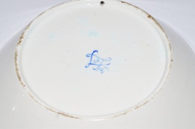 Lot 281 - Dated late 18th Century French Sevres porcelain coffee saucer