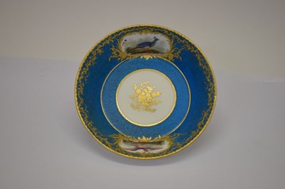 Lot 281 - Dated late 18th Century French Sevres porcelain coffee saucer