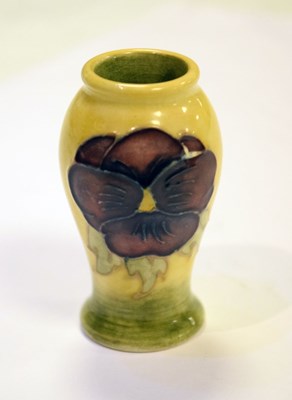 Lot 345 - 1970s Walter Moorcroft miniature vase