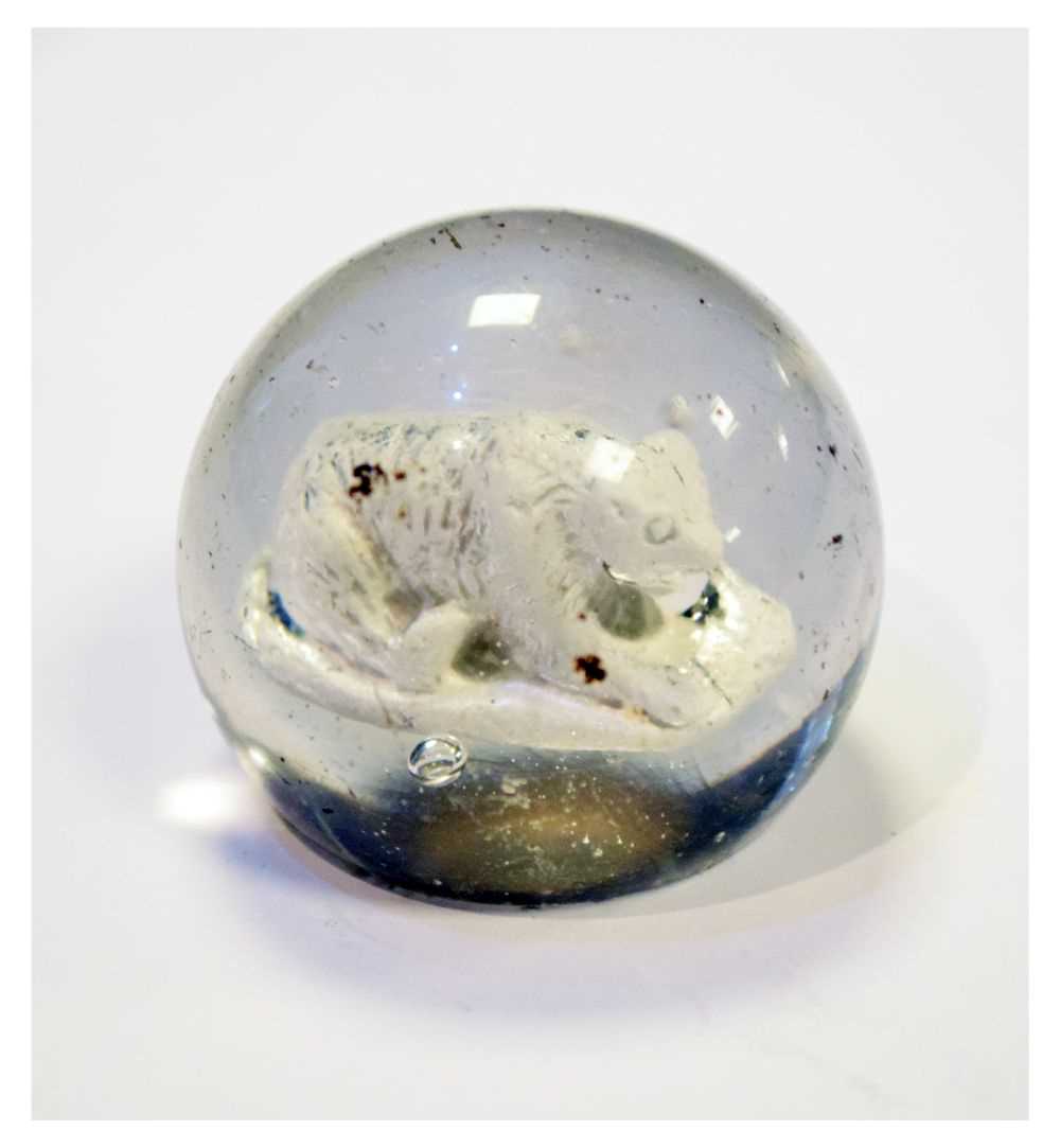 Lot 386 - 19th Century sulphide marble