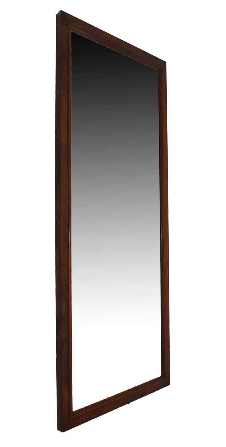 Lot 517 Large wooden framed mirror