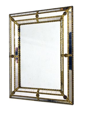 Lot 461 - Flemish style wall mirror