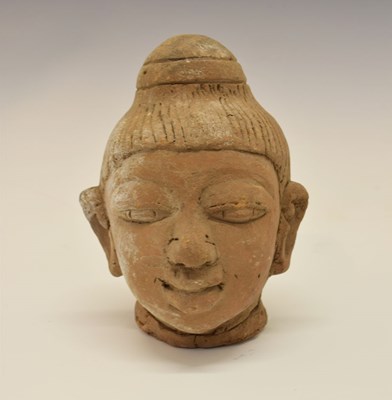 Lot 258 - Javanese terracotta head