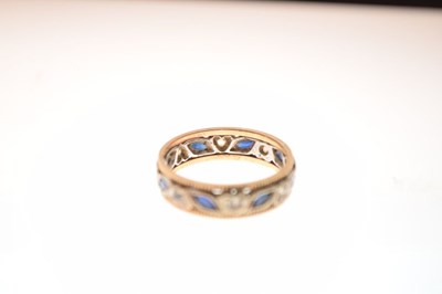 Lot 12 - 9ct gold eternity ring