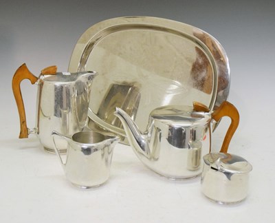 Lot 604 - Piquot Ware tea and coffee set