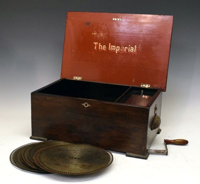 Lot 259 - The Imperial polyphon music box