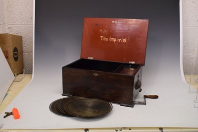 Lot 259 - The Imperial polyphon music box