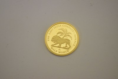 Lot 125 - Coins - St Helena Elizabeth II gold half Mohur Coin, 2014