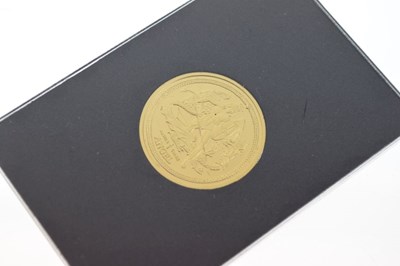 Lot 120 - Coins - Isle of Man Elizabeth II quarter oz gold Angel, 2016