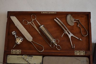 Lot 180 - British India Steam Navigation Company surgeons case, etc