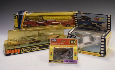 Lot 334 - Four boxed diecast model vehicles