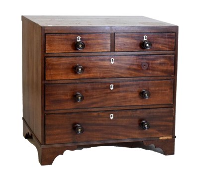 Lot 553 - 19th Century mahogany chest