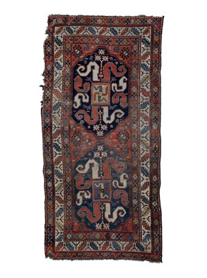 Lot 412 - Caucasian wool rug