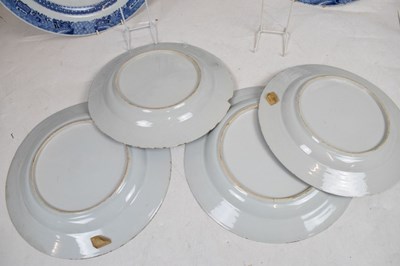 Lot 224 - Set of seven Chinese chargers and plates