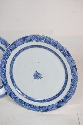 Lot 224 - Set of seven Chinese chargers and plates