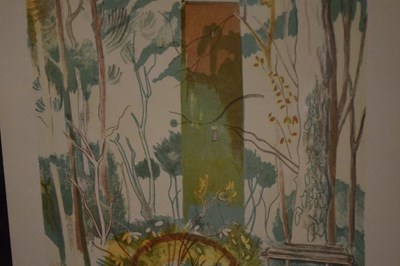 Lot 501 - Alan Powers - Limited edition coloured print - Lord Berner's Folly, 209/500