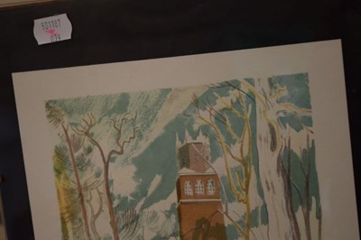 Lot 501 - Alan Powers - Limited edition coloured print - Lord Berner's Folly, 209/500