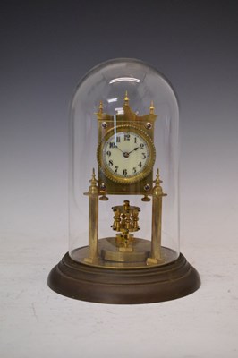 Lot 307 - Mid 20th Century torsion or 'Anniversary' clock