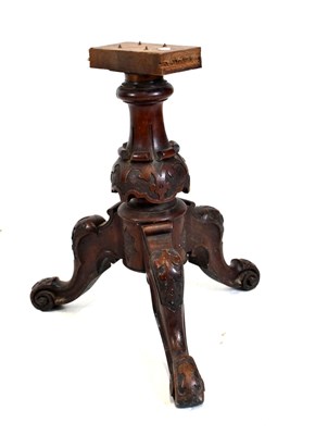 Lot 443 - Music stool base