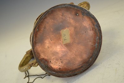 Lot 177 - Tibetan copper pot