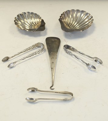 Lot 179 - Group of small silver items