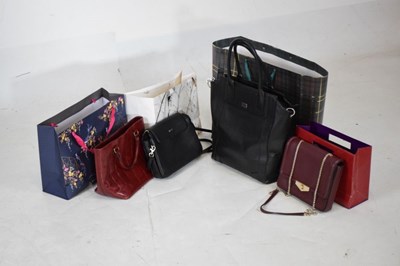Lot 221 - Quantity of lady's handbags comprising; Mulberry, Paul Costelloe & Osprey