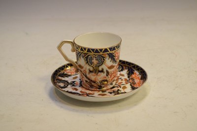 Lot 284 - Royal Crown Derby cup and saucer