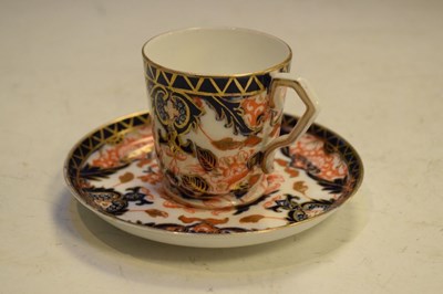 Lot 284 - Royal Crown Derby cup and saucer