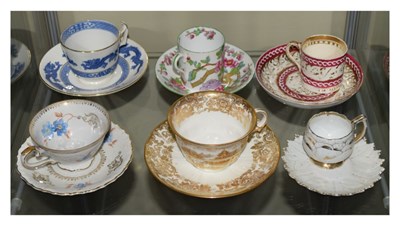 Lot 277 - Collection of cups and saucers