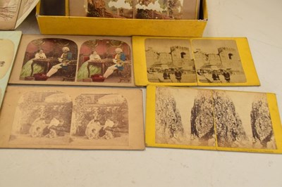 Lot 182 - Quantity of stereoscopic slides