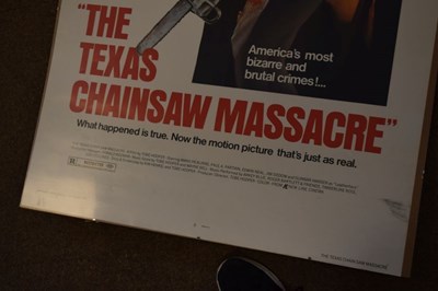 Lot 193 - Film Interest - Gunnar Hansen 'Texas Chainsaw Massacre' signed poster