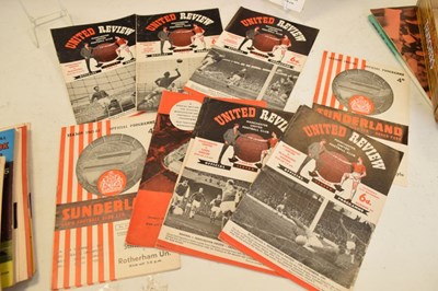 Lot 200 - Small quantity of 1960s football programmes