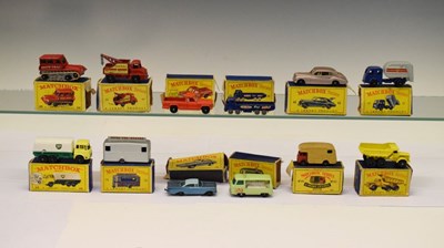 Lot 197 - Twelve boxed Matchbox Series Lesney diecast model vehicles