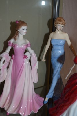 Lot 279 - Eight Royal Doulton 'Pretty Ladies' series figures