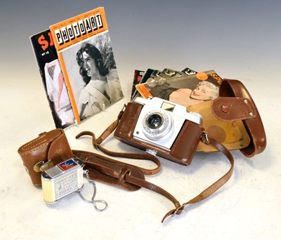 Lot 170 - AGFA camera, together with a photographic magazines