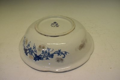 Lot 446 - Jug and bowl marked 'Ironstone'