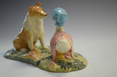 Lot 292 - Beswick limited edition Beatrix Potter group - Kep and Jemima