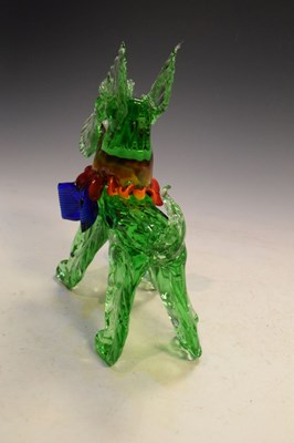 Lot 272 - Murano glass dog