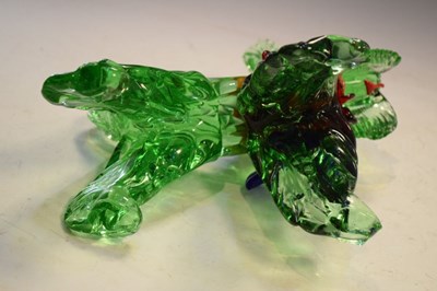 Lot 272 - Murano glass dog